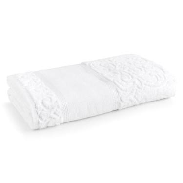 Imagem de Toalha de Lavabo/Visita Para Bordar Karsten Melina II, Branco