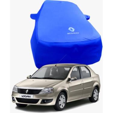 Imagem de Capa de Carro Renault Logan Tecido  Lycra Premium - Cadilhe Capas, Azu