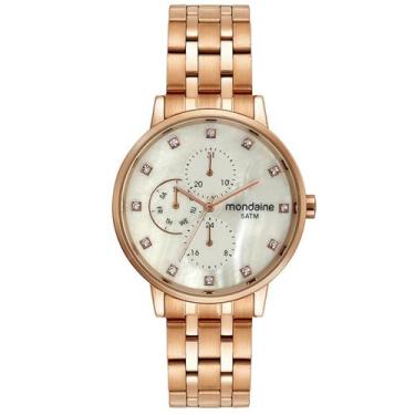 Imagem de Relógio mondaine feminino rose 32489lpmvre2