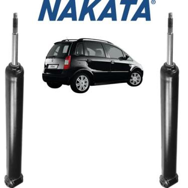 Imagem de Par De Amortecedores Nakata Traseiro Fiat Idea Originais