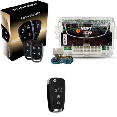 Imagem de Alarme Automotivo Px360 + Chave Pósitron Px80+ Modulo De Vidro