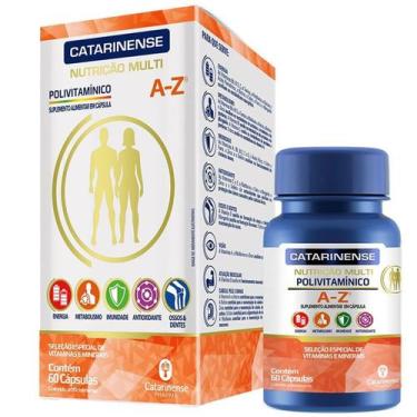 Imagem de Polivitamínico A-Z Multi - 60 Cápsulas - Catarinense Nutrição