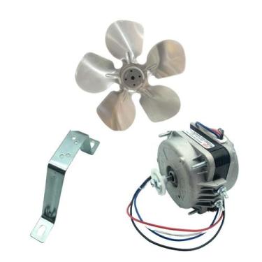 Imagem de Micro Motor Ventilador 1/25 Hélice Alumínio Freezer Balcão - Sibb