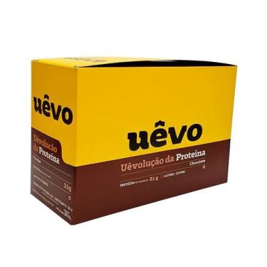 Imagem de Proteina em Pó - 12 Unidades 28g Chocolate - Uêvo