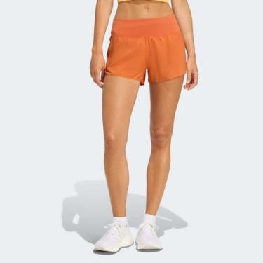 Imagem de Shorts Adidas ADI365 Feminino Laranja, M