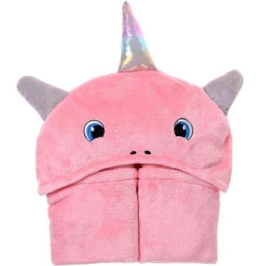 Imagem de Manta Capuz Bebê Funny Toque Aveludado 70X70 - BENE CASA