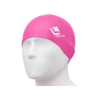 Imagem de Touca de Natação de Silicone Vollo Sports - VN301-4 Rosa