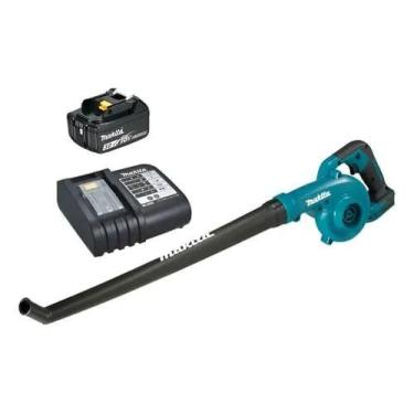 Imagem de Soprador De Folhas Makita 18V DUB186 com Bateria e Carregador