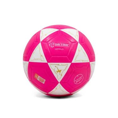 Imagem de Bola de Futevôlei Dalebol PowerSoft Rosa e Branco