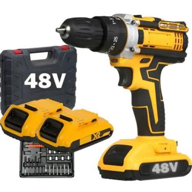 Imagem de Parafusadeira 48v com duas baterias - DRILL