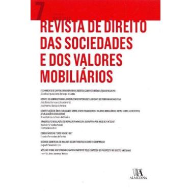 Imagem de Revista de Direito das Sociedades e dos Valores Mobiliários - Nº07 - 0