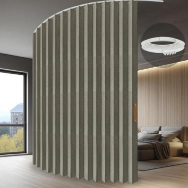 Imagem de Divisória de Ambiente Jilron Cortina Blackout Dobrável 457x244 cm