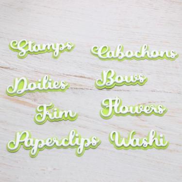 Imagem de Matrizes de Corte em Metal KSCRAFT 2025 Primavera para Scrapbooking DI