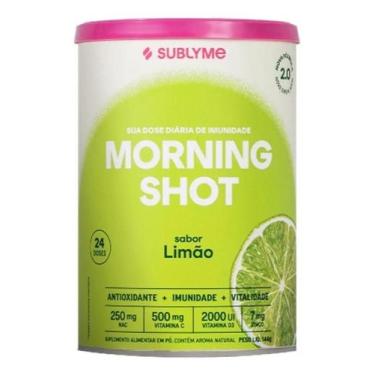 Imagem de Morning Shot Limão - Classic Size (144g) - Sublyme  Supleme - Congratu