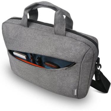 Imagem de Mochila Transversal Lenovo Casual Cinza T210 até 15.6&quot; para notebook GX40Q17231