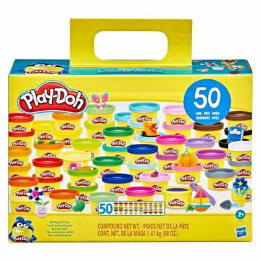 Imagem de Play Doh Kit Com 50 Potes De Massinha - Hasbro