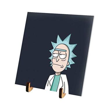 Imagem de Azulejo 15x15 com pézinho CN Rick and Morty Desenho