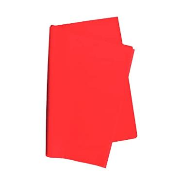 Imagem de Papel De Seda Vermelho 48x60cm 20g V.M.P., Multicor, pacote de 100