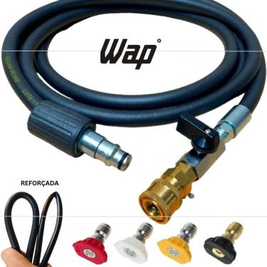 Imagem de Kit Bicos Engate Rápido + Registro + 15Mt Mangueira Para Wap Ousada plus 2200