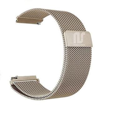 Imagem de Pulseira Nsmart compatível com Amazfit GTS (BIP 2 geração) (Champagne)
