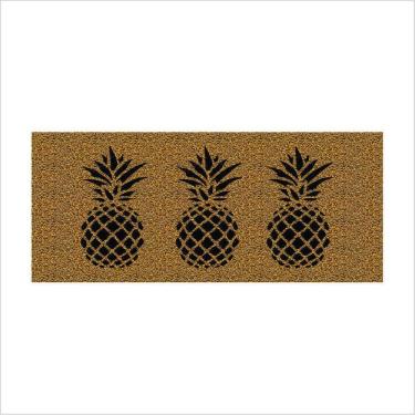 Imagem de Tapete Capacho Abacaxi Medida Porta, Decoração, Cozinha, Sala, Quarto.