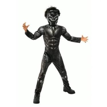 Imagem de Rubies Marvel Avengers Kids Costumes Choose Hulk Iron Man Captain America Spiderman Black Panther (Black Panther, Medium)