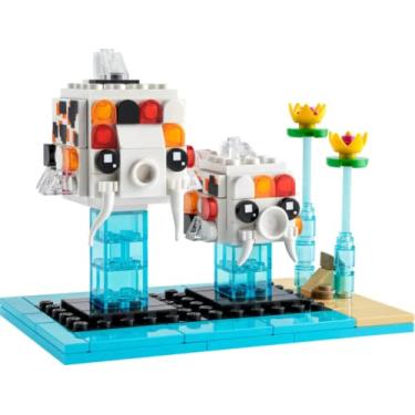 Imagem de Lego BrickHeadz Pets Dogs, Cats, Fish, Birds or Hamsters (Choose Pet) (Koi Fish 40545)