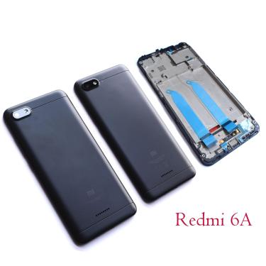 Imagem de Bateria Back Cover para Xiaomi Redmi 6A  Substituição da carcaça da porta traseira  Peças de
