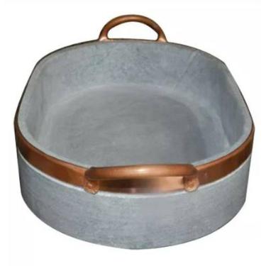 Imagem de Travessa Para lasanha  em  Pedra sabão  20 X 32 Cm