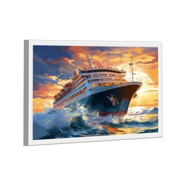 Imagem de Quadro Navio Cruzeiro -- Br Artes