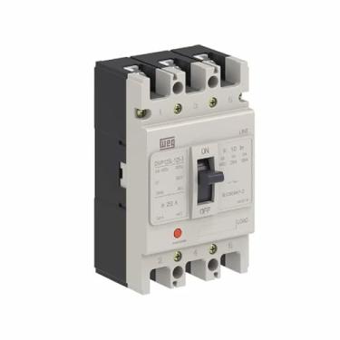 Imagem de Disjuntor em Caixa Moldada Tripolar 125A DWP225125-3 WEG