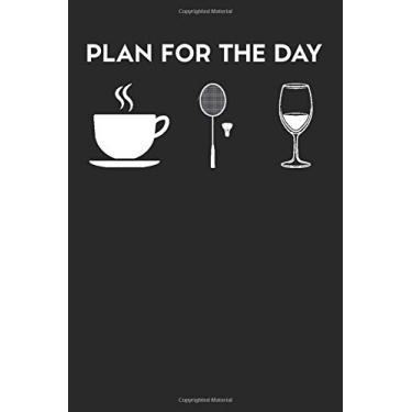 Imagem de Badminton Raquet Shuttles Shuttle Racket Equipment Net Tournament Player Game Court Notebook: 6x9 | 100 Pages | Lined Notebook