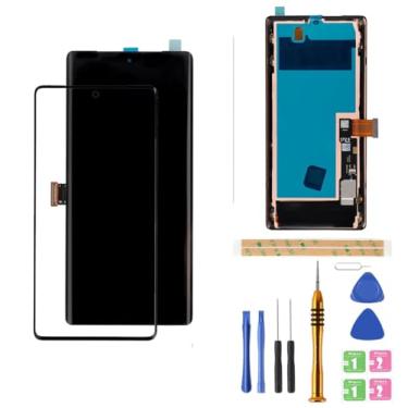 Imagem de BITANR Tela digital AMOLED compatível com Google Pixel 6 Pro GLUOG G8VOU Tela LCD Touch Screen Assembly com ferramentas (suporte a impressão digital)