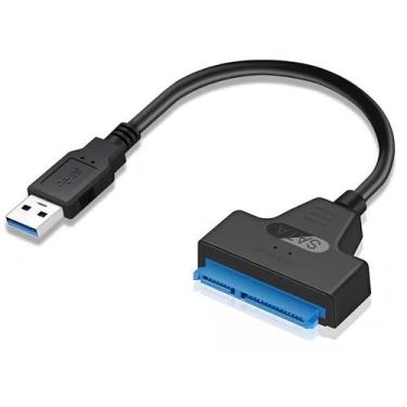 Imagem de Cabo Adaptador Conversor Hd Sata 2,5" 3,5"* Para Usb 3.0 - f3