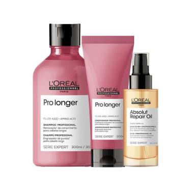 Imagem de Kit L'Oréal Professionnel Pro Longer-Sh+Cond+Sérum - Loréal Profession