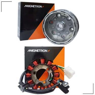 Imagem de Volante e Estator com Bobina de Pulso Cg 160 Start 2016-2020 Original 