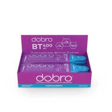 Imagem de Bt Nitrato Gel Dobro 30g Sabor Blueberry 10 Sachês, Blueberry
