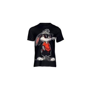 Imagem de Camiseta Personalizada Pernalonga EstilosoTecido Premium 30.1 - Hard s