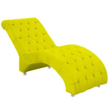 Imagem de Espreguiçadeira Recamier Divã para Sala e Clínica Veludo - Bem Rylex, 