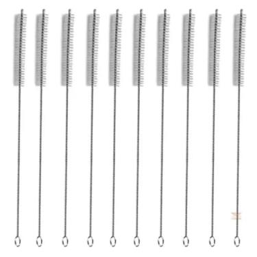 Imagem de Escova Para Limpar Canudos De Inox, 5 Unidades