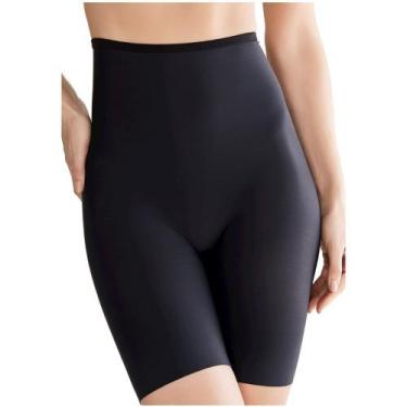Imagem de Bermuda Shape Control Triumph 24773 Plus Size Poliamida, Preto, XG