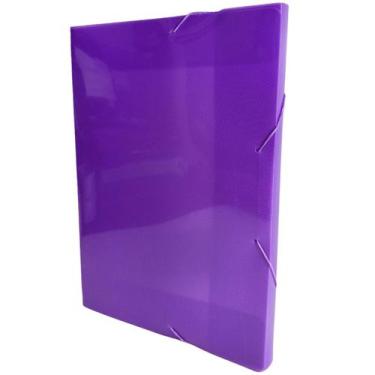 Imagem de Pasta Aba Elástica Oficio Organizadora de Papel A4 2cm Dello Escolar E