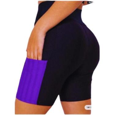 Imagem de Short Meia Coxa Esportivo Fitness Academia Com Bolso Dry Fit - LMP Con