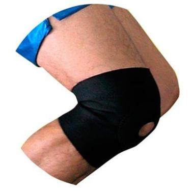 Imagem de Joelheira c/ Suporte p/ Rótula Neoprene Tam P Salvapé