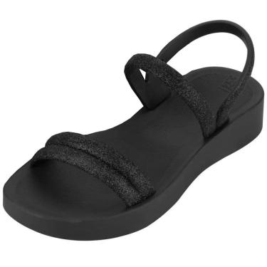 Imagem de Sandalia Feminina Conforto Zaxy Glitter 19010