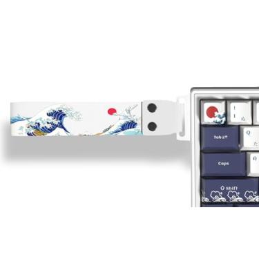 Imagem de Womier Correias de teclado personalizadas com adesivo para teclado 60 65 75 100 por cen...