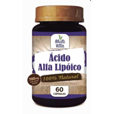 Imagem de Ácido Alfa Lipóico 700mg com 60 caps Multivitta