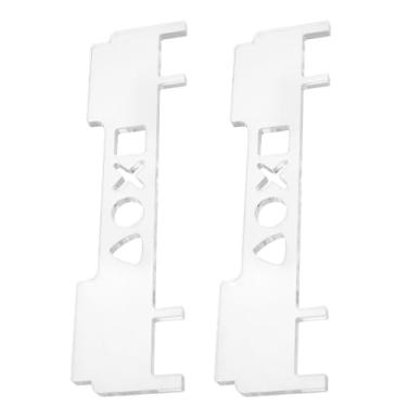 Imagem de Be In Your Mind 2 peças de suporte horizontal de acrílico transparente compatível com console fino PS5 16 x 4,2 cm