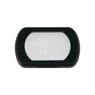 Imagem de YINETTECH Câmera de ação magnética preta difusão 1/4 filtro de efeito moldura ultrafina compatível com DJI OSMO Pocket 3 HD vidro óptico