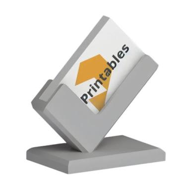 Imagem de Expositor Porta Cartão De Visita Suporte para cartão panfleto Livreto 